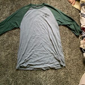 Vans 3/4 sleeve t shirt